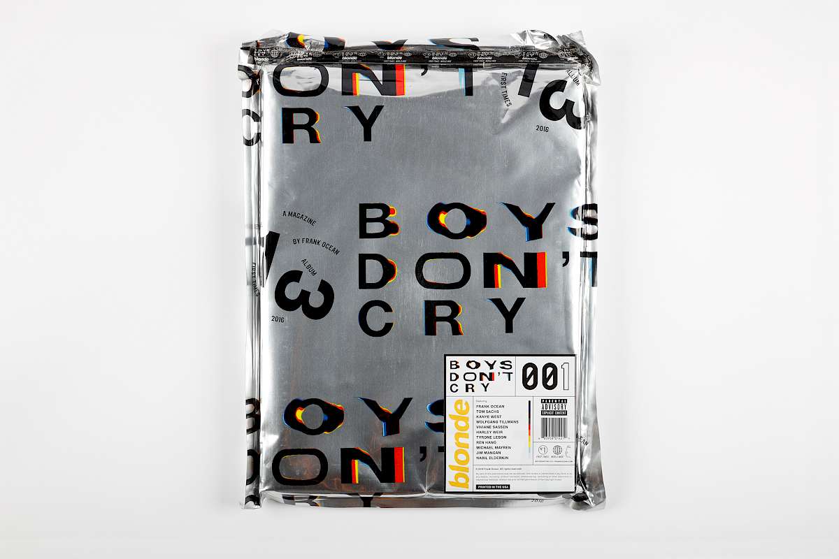 本フランク・オーシャン Boys Don’t Cry Magazine