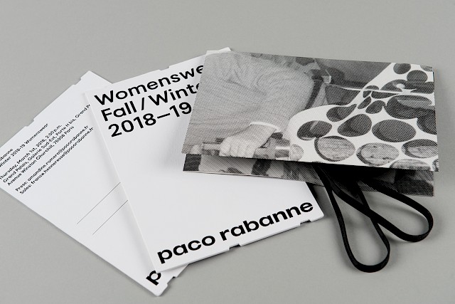 Paco Rabanne FW 18-19 Invitation