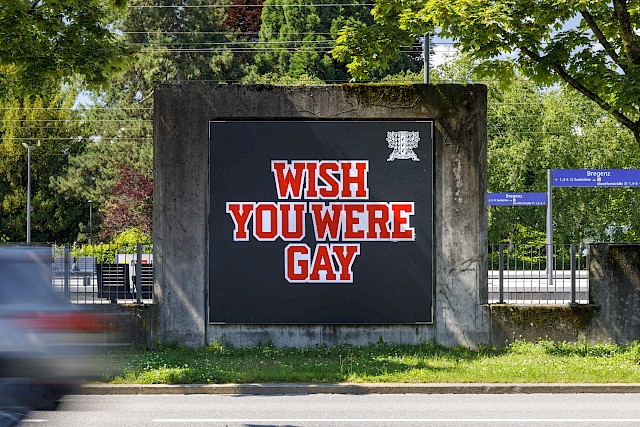 WISH YOU WERE GAY